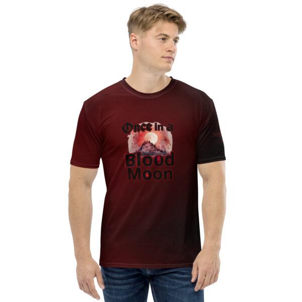 Blood Moon | Men’s | Crew Neck T-Shirt - Image 15