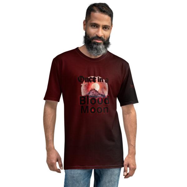 Blood Moon | Men’s | Crew Neck T-Shirt - Image 6