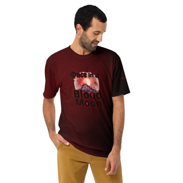 Blood Moon | Men’s | Crew Neck T-Shirt - Image 19