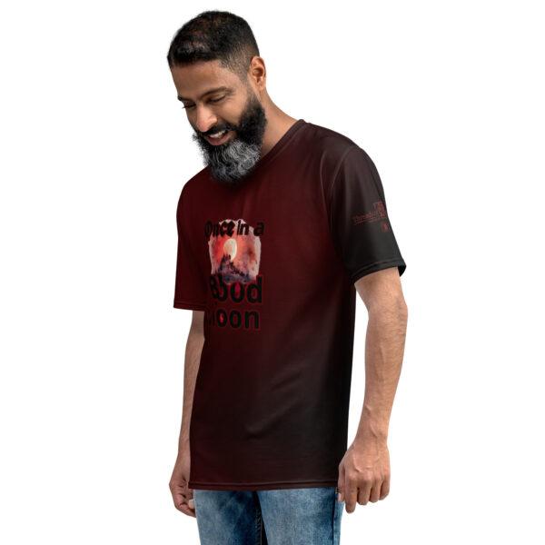 Blood Moon | Men’s | Crew Neck T-Shirt - Image 12