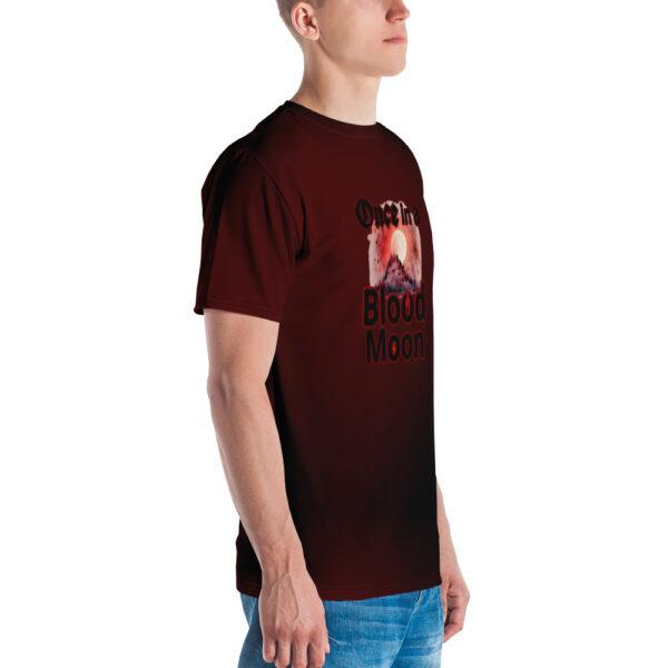 Blood Moon | Men’s | Crew Neck T-Shirt - Image 8