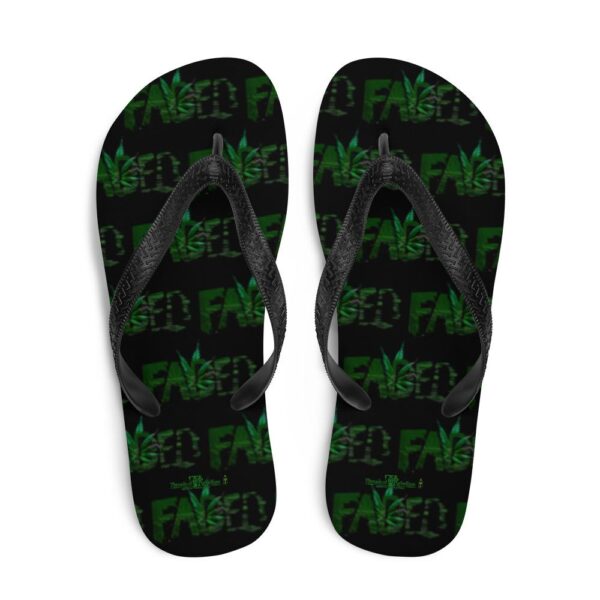 Faded M | AG | Flip-Flops | Dark - Image 2