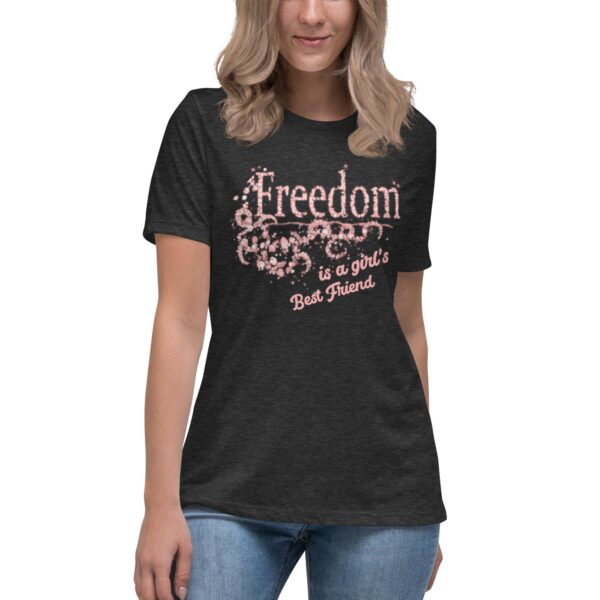 Freedom-BFF Pink Ed. | Women’s | Relaxed T-Shirt - Image 4