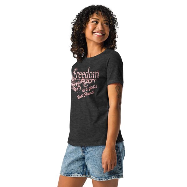 Freedom-BFF Pink Ed. | Women’s | Relaxed T-Shirt - Image 9