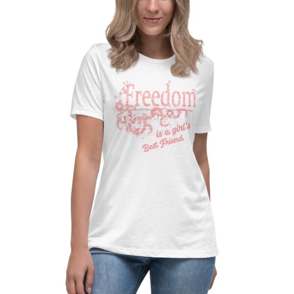 Freedom-BFF Pink Ed. | Women’s | Relaxed T-Shirt - Image 34