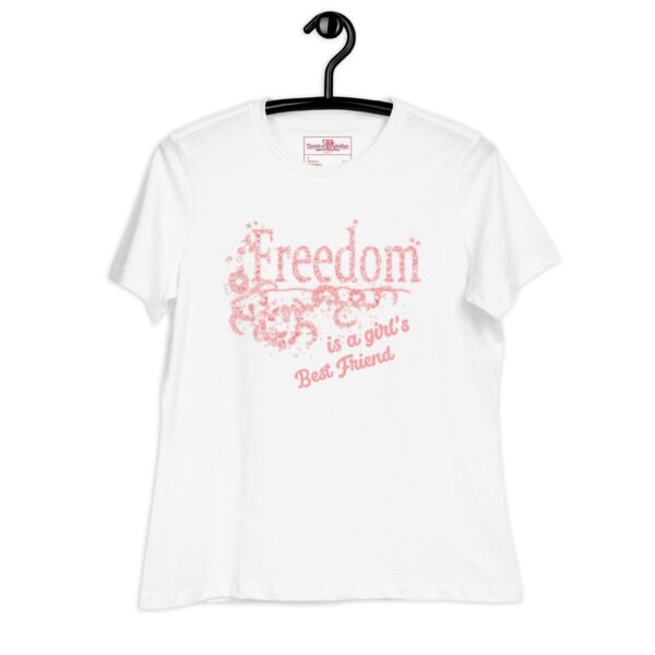 Freedom-BFF Pink Ed. | Women’s | Relaxed T-Shirt - Image 2