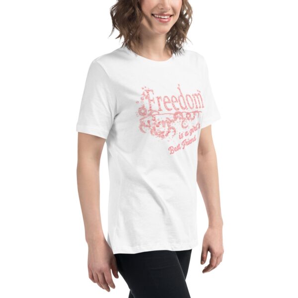 Freedom-BFF Pink Ed. | Women’s | Relaxed T-Shirt - Image 25