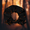 It’s Real...All Hallows’ eco friendly, recycled scrunchie for accenting outfits during the Halloween season!