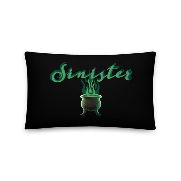 Sinister | Reversible Decorative Pillow - Image 3