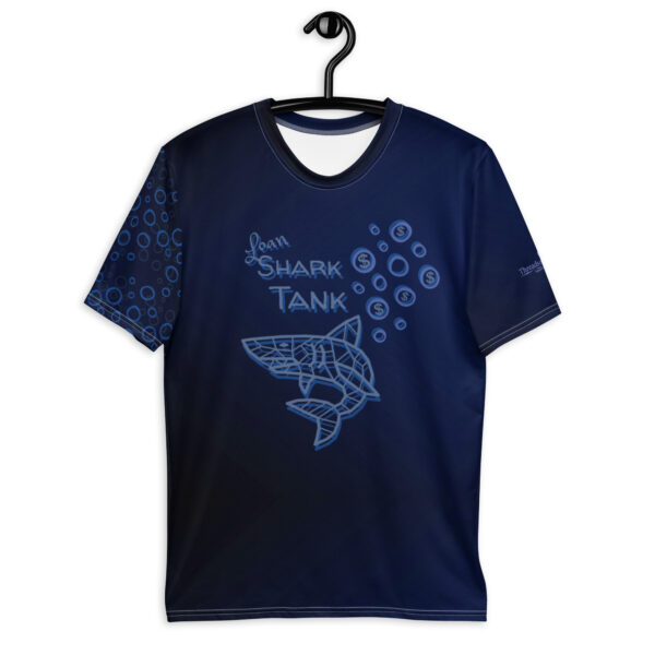 Loan Shark Tank | Men’s | Crew Neck T-Shirt - Image 3