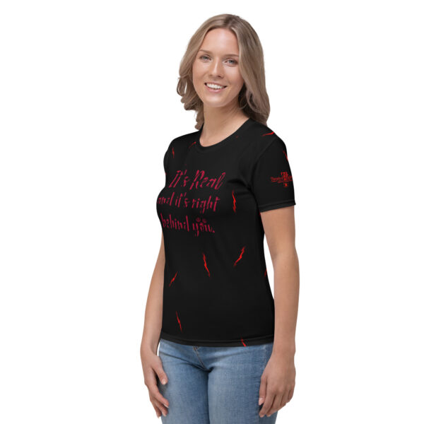 Hematic | It’s Real… | Women’s | Crew Neck T-Shirt - Image 9