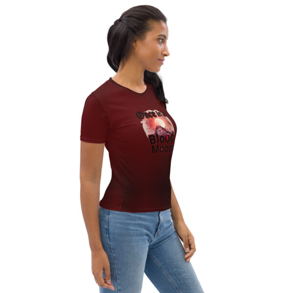 Blood Moon | Women’s | Crew Neck T-Shirt - Image 10