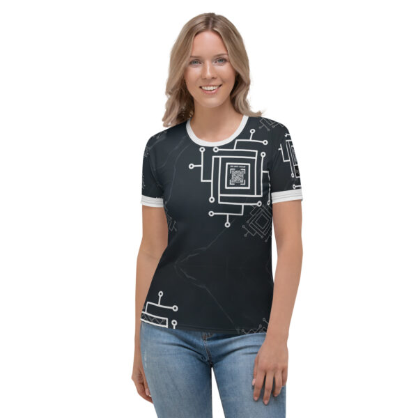 All Media | Interactive | Women’s | Crew Neck T-Shirt - Image 5