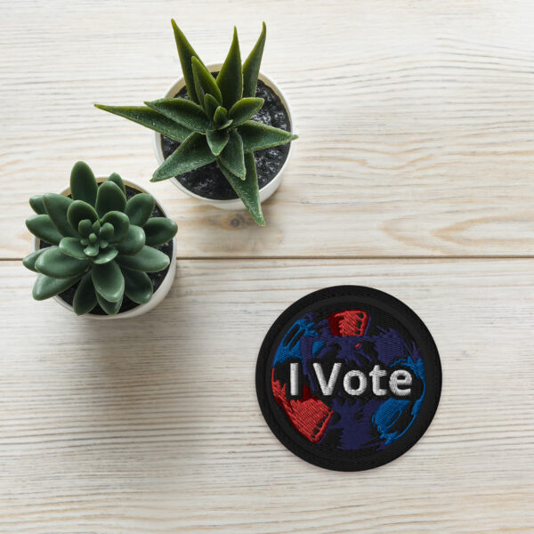 1 Vote Record | Embroidered Patch - Image 5