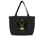 Black Sun | Eco-Friend | Large Tote Bag