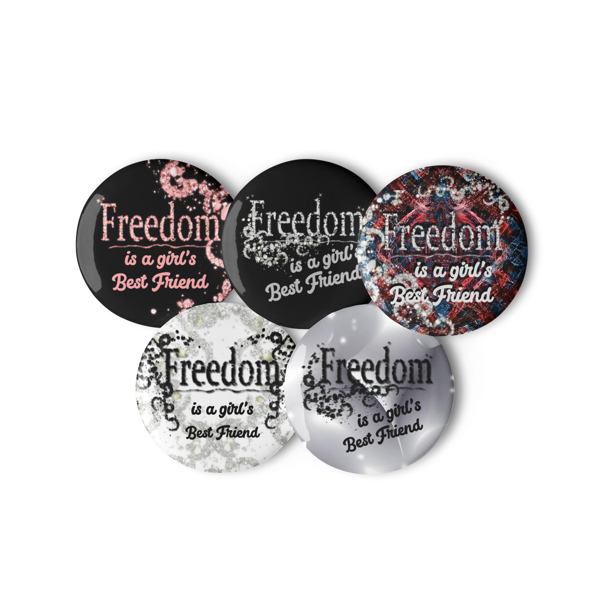 Freedom-BFF | Pin-Button Set - Image 5