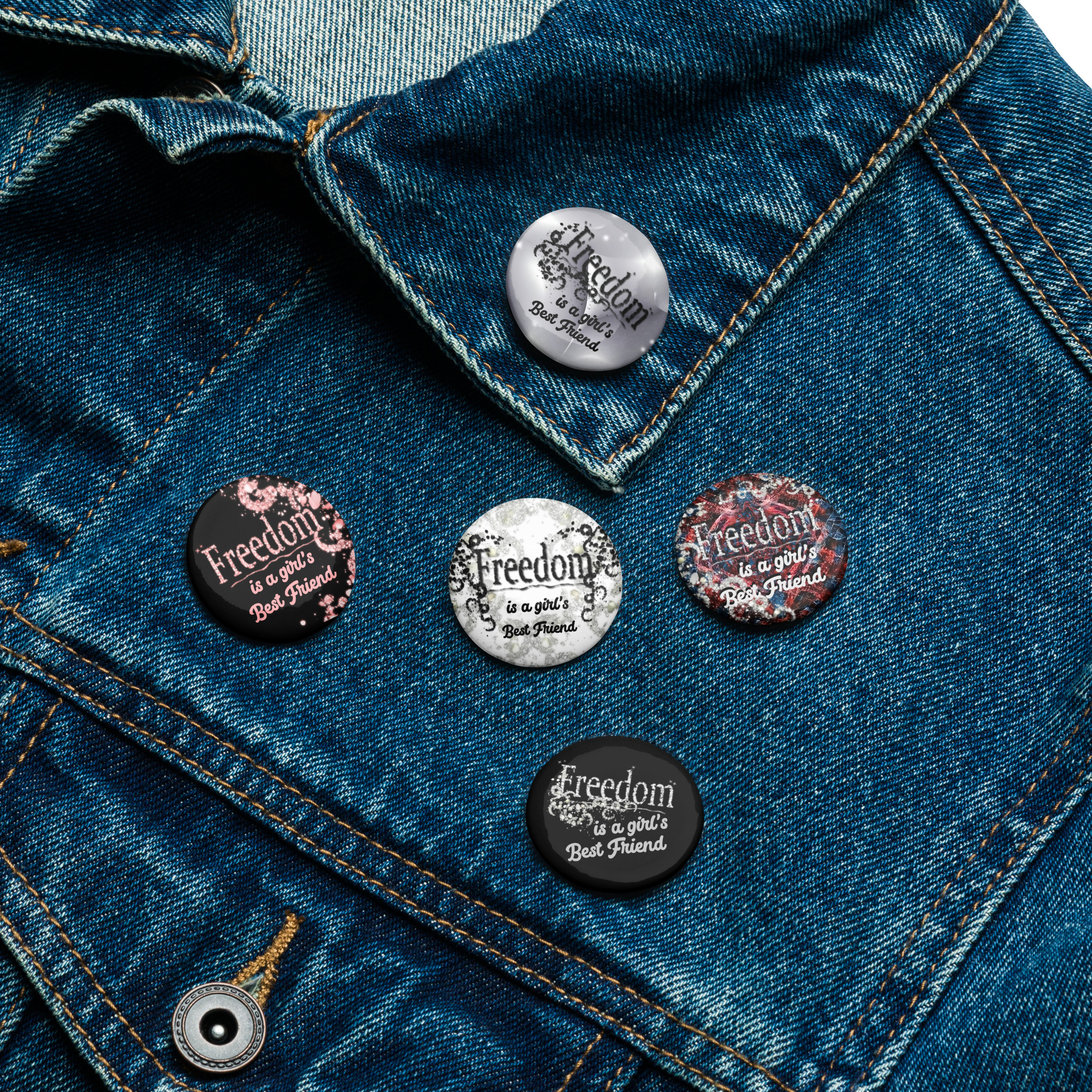 Freedom-BFF | Pin-Button Set - Image 17