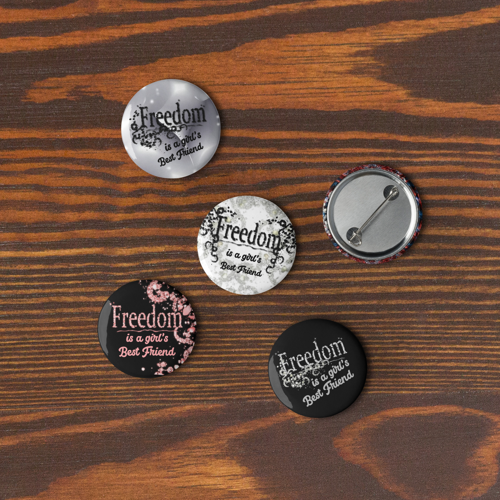 Freedom-BFF | Pin-Button Set - Image 18