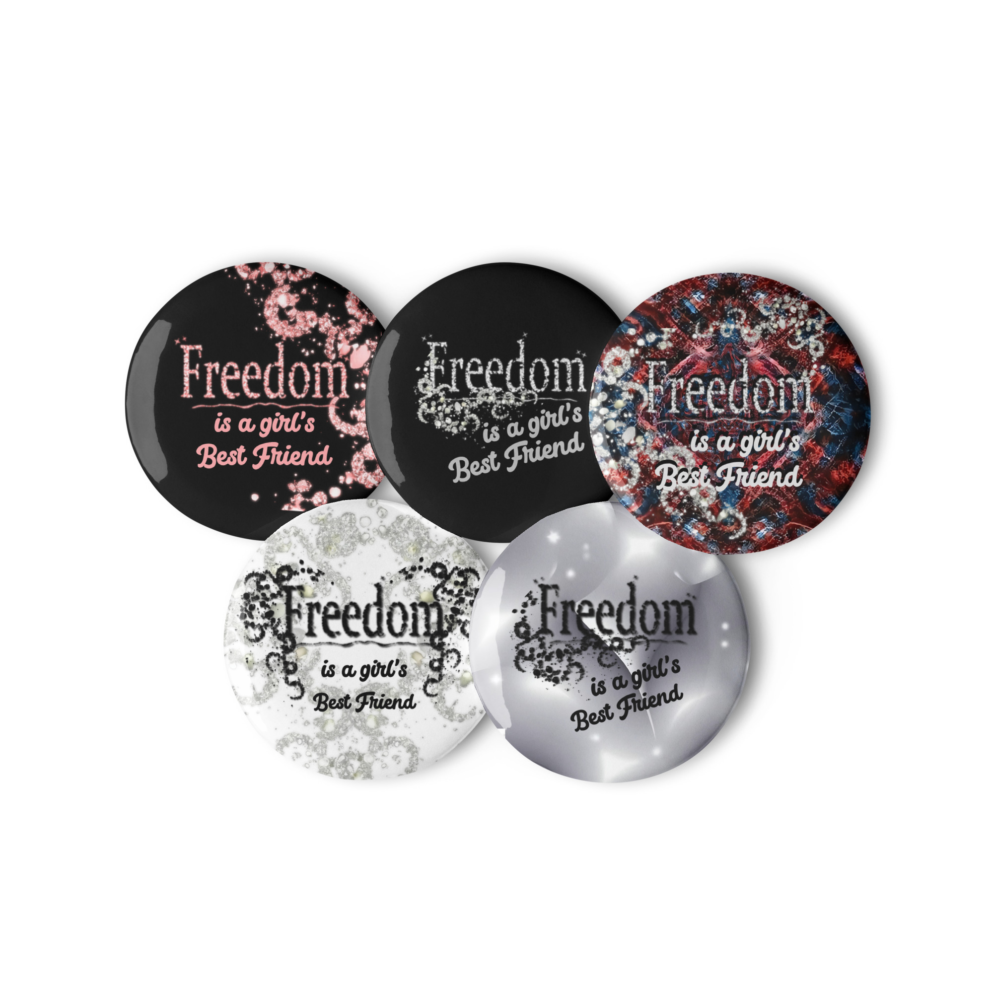 Freedom-BFF | Pin-Button Set - Image 6