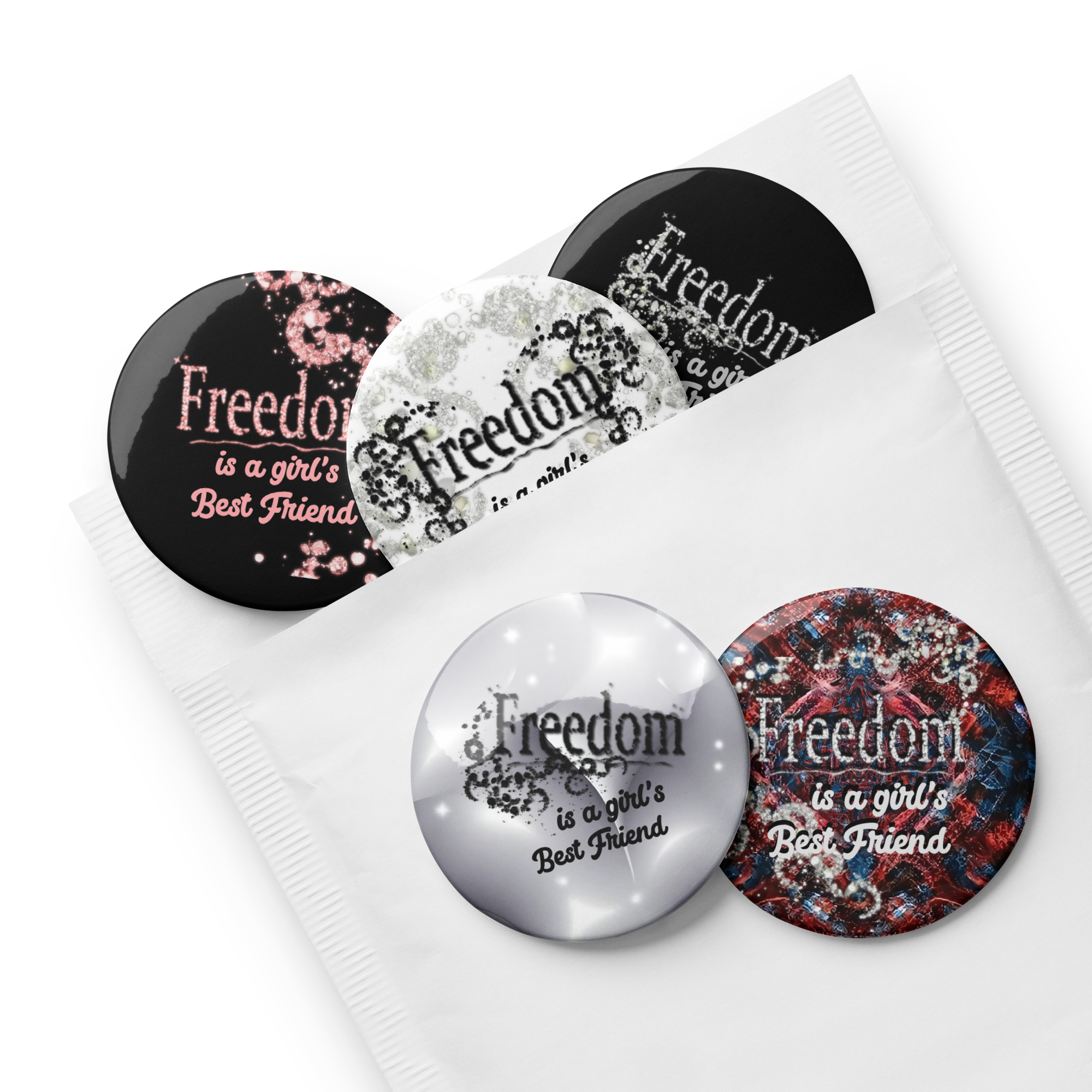 Freedom-BFF | Pin-Button Set - Image 12