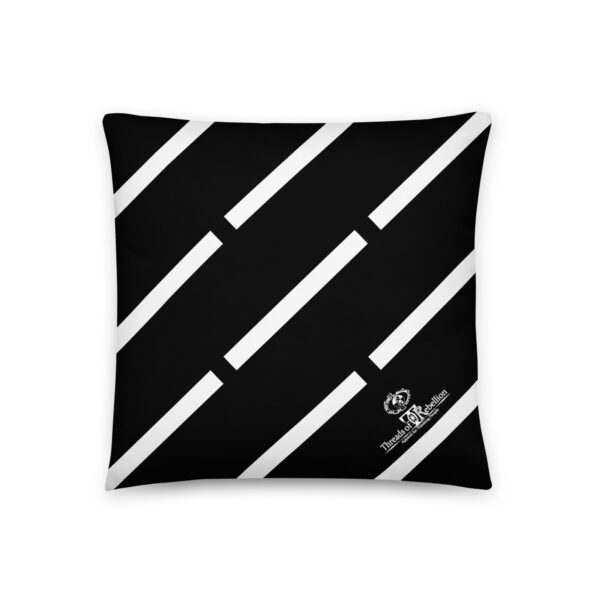 Proud UFO Home | Reversible Square Pillow | Dark - Image 2