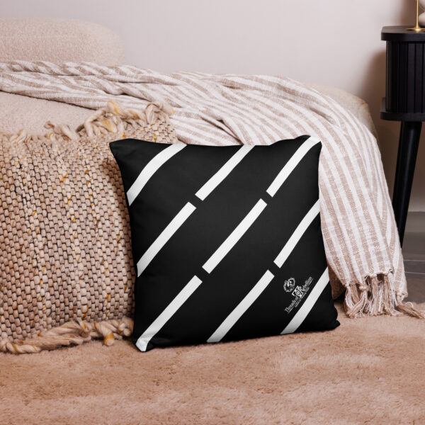 Proud UFO Home | Reversible Square Pillow | Dark - Image 4