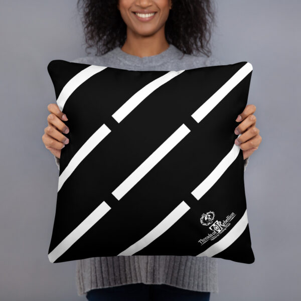 Proud UFO Home | Reversible Square Pillow | Dark - Image 12