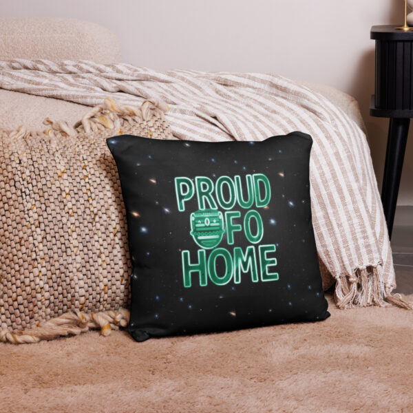 Proud UFO Home Off-World Ed. | Reversible Square Pillow - Image 5