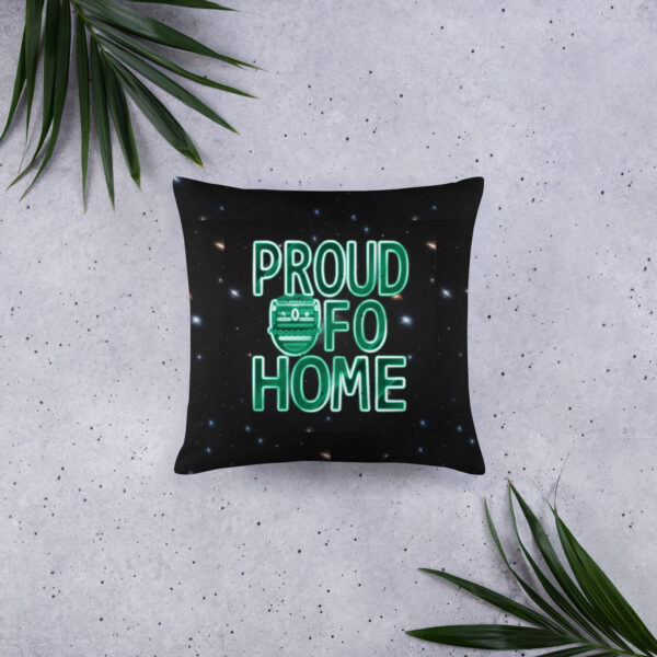 Proud UFO Home Off-World Ed. | Reversible Square Pillow - Image 7