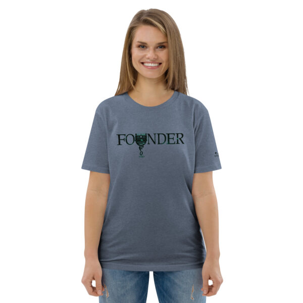 Founder (UFO NERD) Off-World Ed. | AG | Organic T-Shirt - Image 8