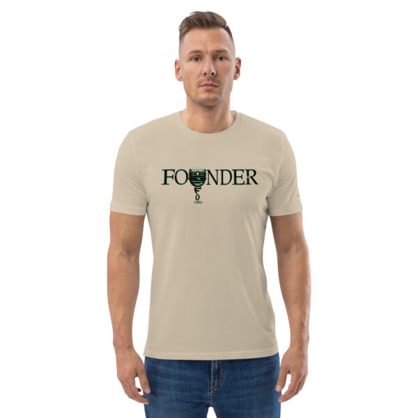 Founder (UFO NERD) Off-World Ed. | AG | Organic T-Shirt - Image 16