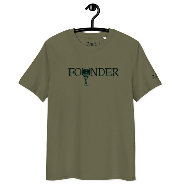 Founder (UFO NERD) Off-World Ed. | AG | Organic T-Shirt - Image 2