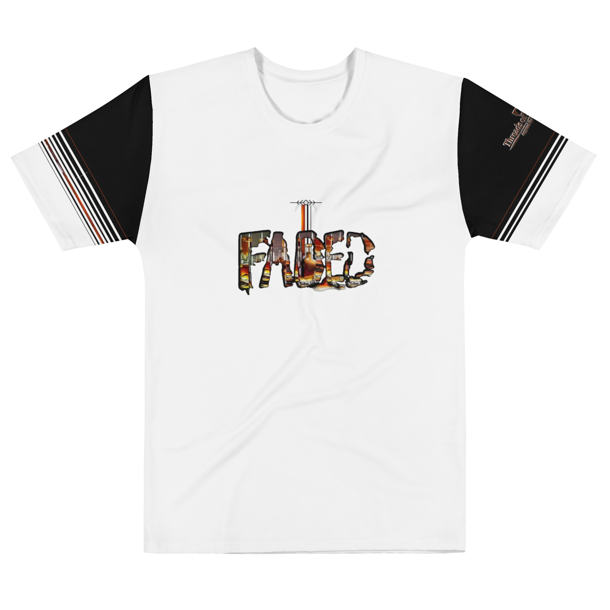Faded A Order Ed. | Men’s | Crew Neck T-Shirt - Image 3