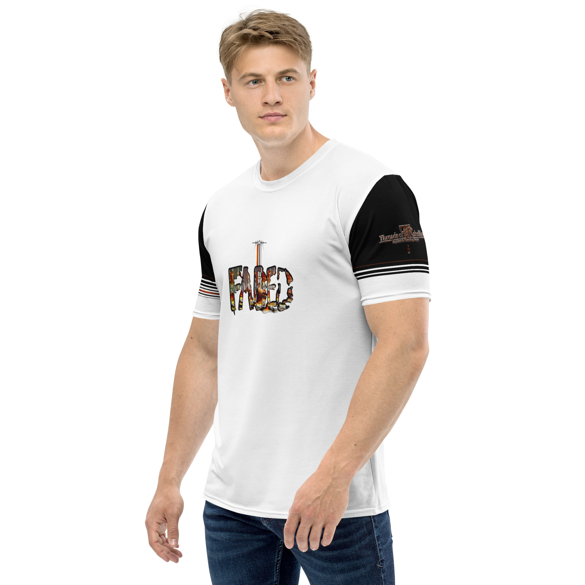 Faded A Order Ed. | Men’s | Crew Neck T-Shirt - Image 7