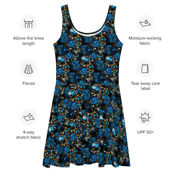 Sapphirian Time | Women’s | Dynamic Dress - Image 3