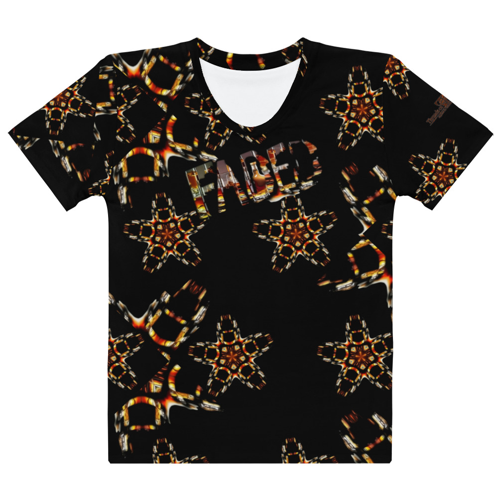 Faded A Chaos Ed. | Women’s | Crew Neck T-Shirt - Image 3