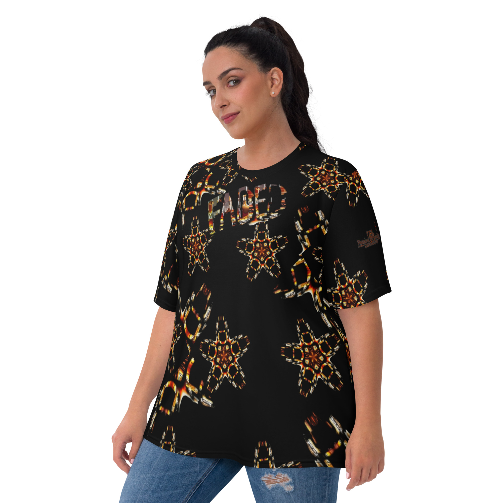 Faded A Chaos Ed. | Women’s | Crew Neck T-Shirt - Image 7