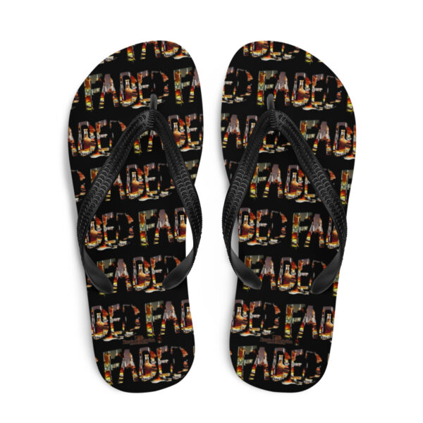 Faded A | AG | Flip-Flops | Dark - Image 3