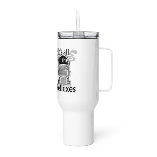 Flextrapolate | Handled Travel Mug - Image 12