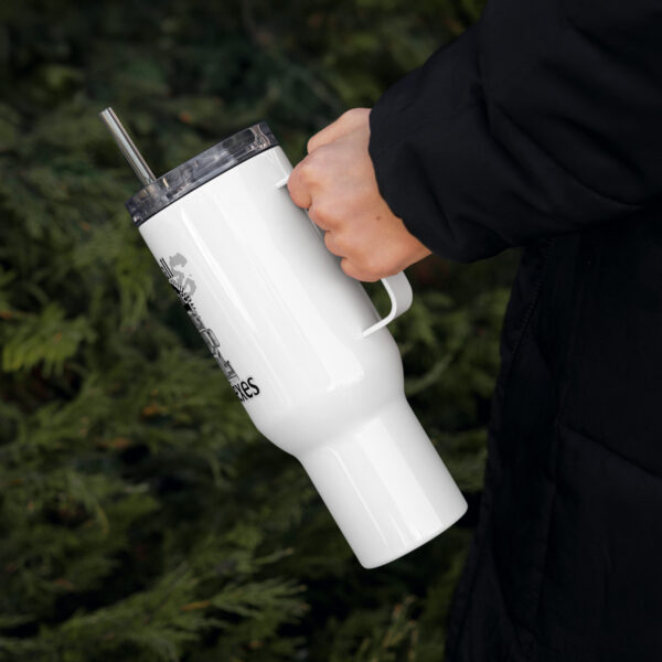 Flextrapolate | Handled Travel Mug - Image 16