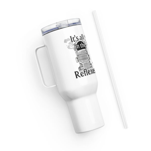 Flextrapolate | Handled Travel Mug - Image 13