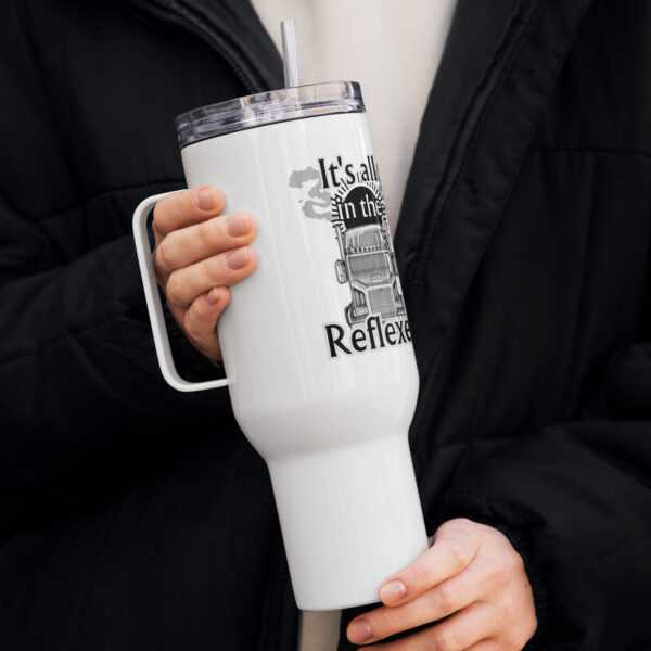 Flextrapolate | Handled Travel Mug - Image 17