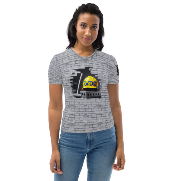 Hard Hat | F.W.D.C. | Women’s | Crewneck T-Shirt - Image 5