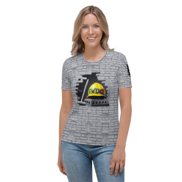 Hard Hat | F.W.D.C. | Women’s | Crewneck T-Shirt - Image 7