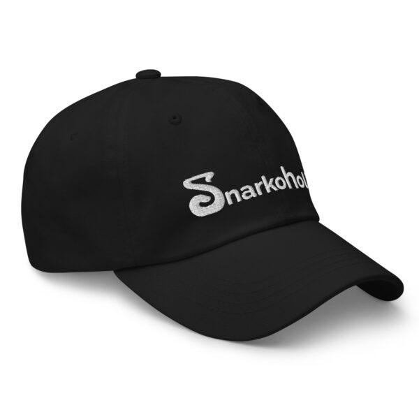 Snarkoholic | Casual Cap | Dark - Image 6