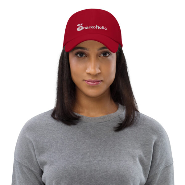 Snarkoholic | Casual Cap | Dark - Image 18