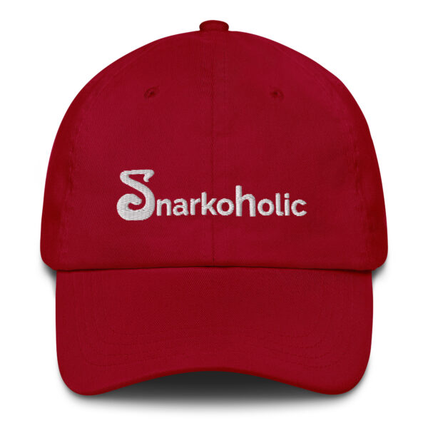 Snarkoholic | Casual Cap | Dark - Image 25