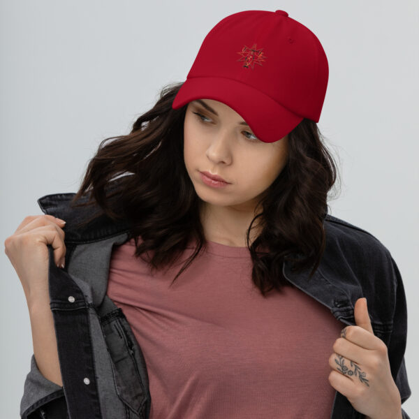 Threads of Rebellion | Casual Cap | Red - Image 6