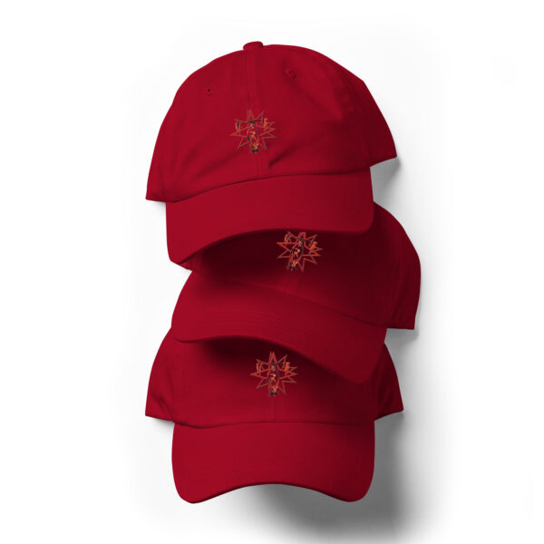 Threads of Rebellion | Casual Cap | Red - Image 7