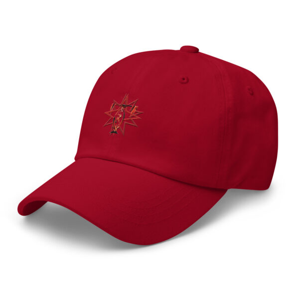 Threads of Rebellion | Casual Cap | Red